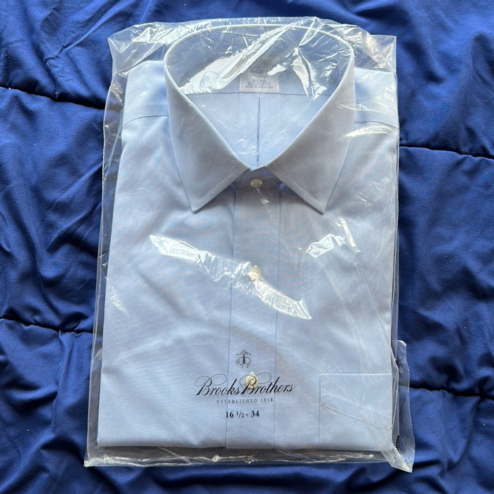 3 Brooks Brothers long sleeve button down shirt 16.5x34